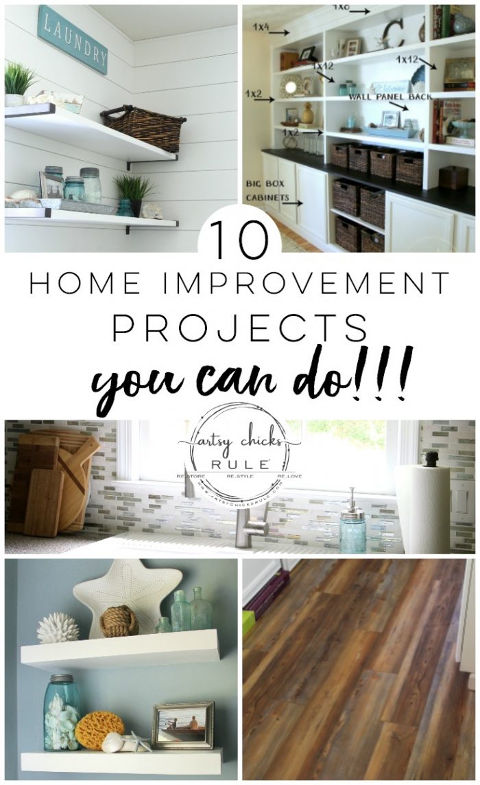 10 Home Improvement Projects – You Can Do!