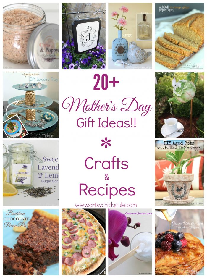Mother’s Day Gift Ideas (Simple Personalized Crafts & Recipes)