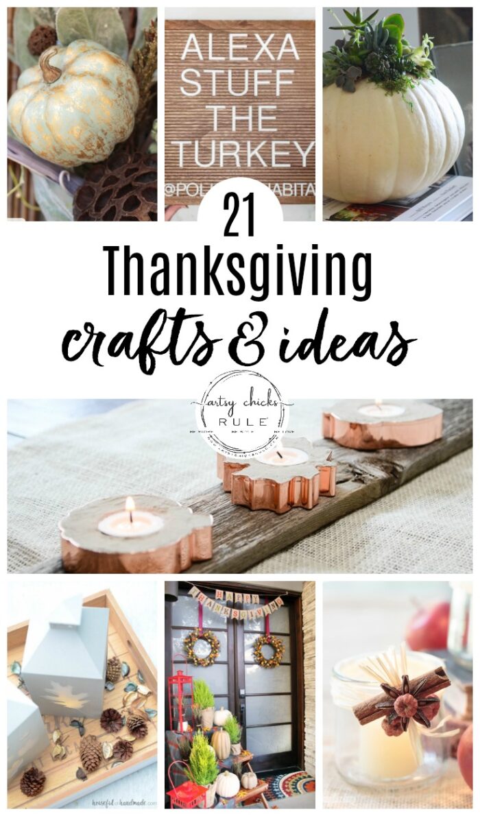 21 Thanksgiving Crafts and Ideas