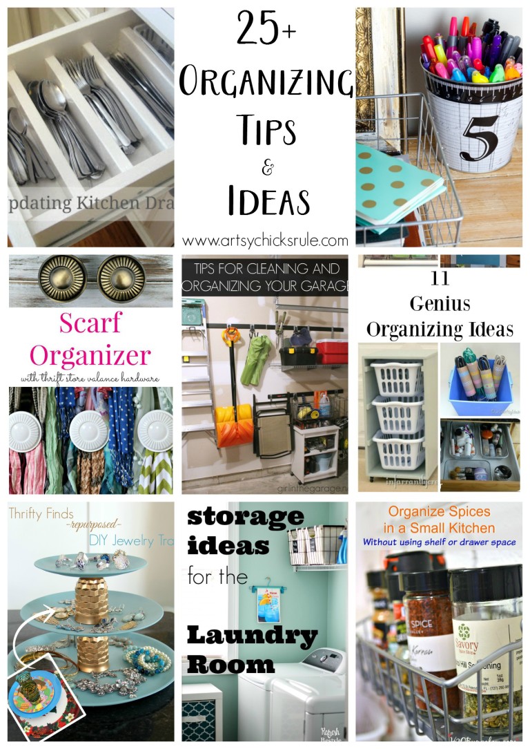 Organize Your Life in 2016 (a round up of awesome tips and ideas)