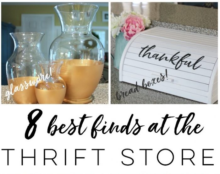 8 Things To Buy At The Thrift Store (to repurpose or makeover!)