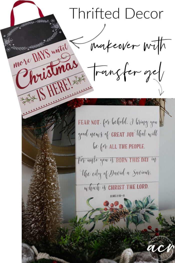 This simple to do Christmas verse decor is the perfect addition to your home during this holiday season! artsychicksrule.com