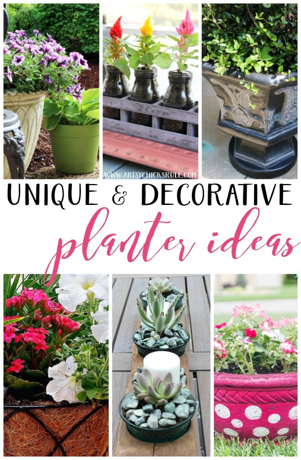 Decorating with Potted Plants - Unique & Decorative Planter Ideas - BLOOM QUOTE - #artsychicksrule #pottedplants #planterideas