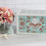Decoupage with Tissue Paper Makeover