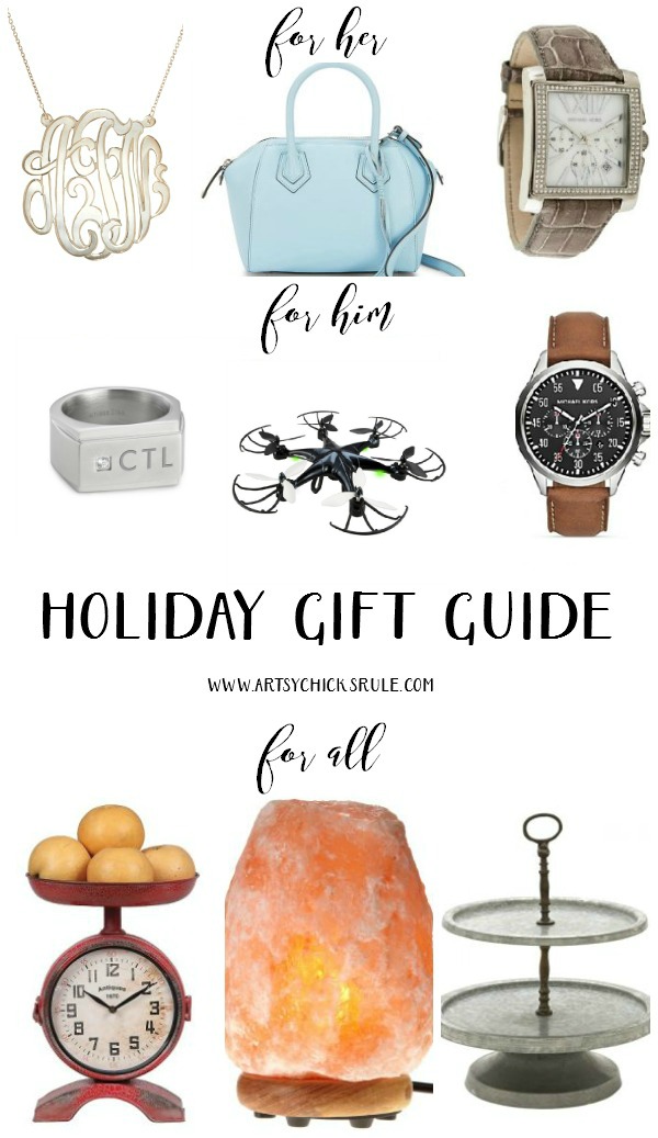 Holiday Gift Guide for Her, Him & All artsychicksrule.com