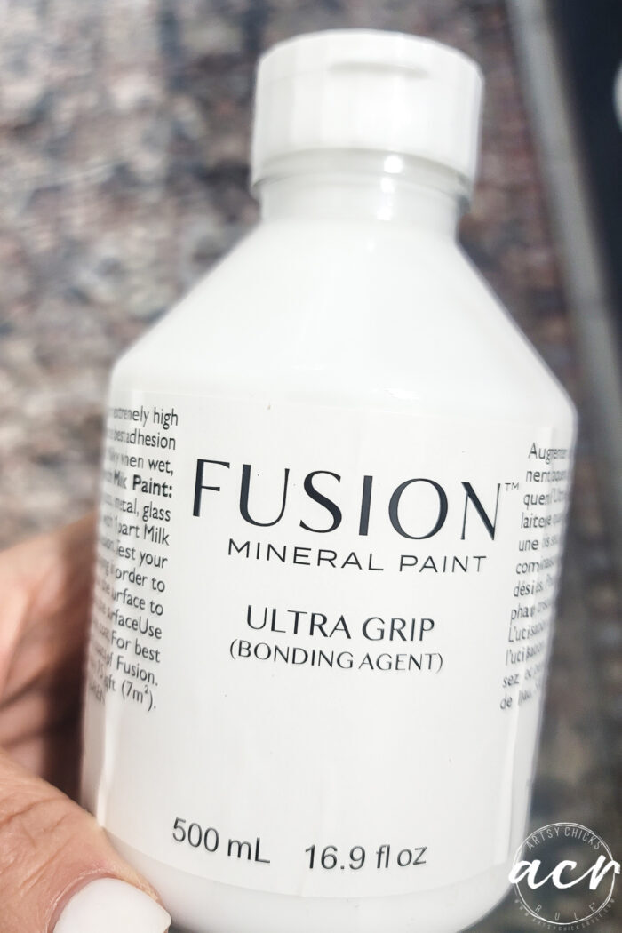 bottle of ultra grip