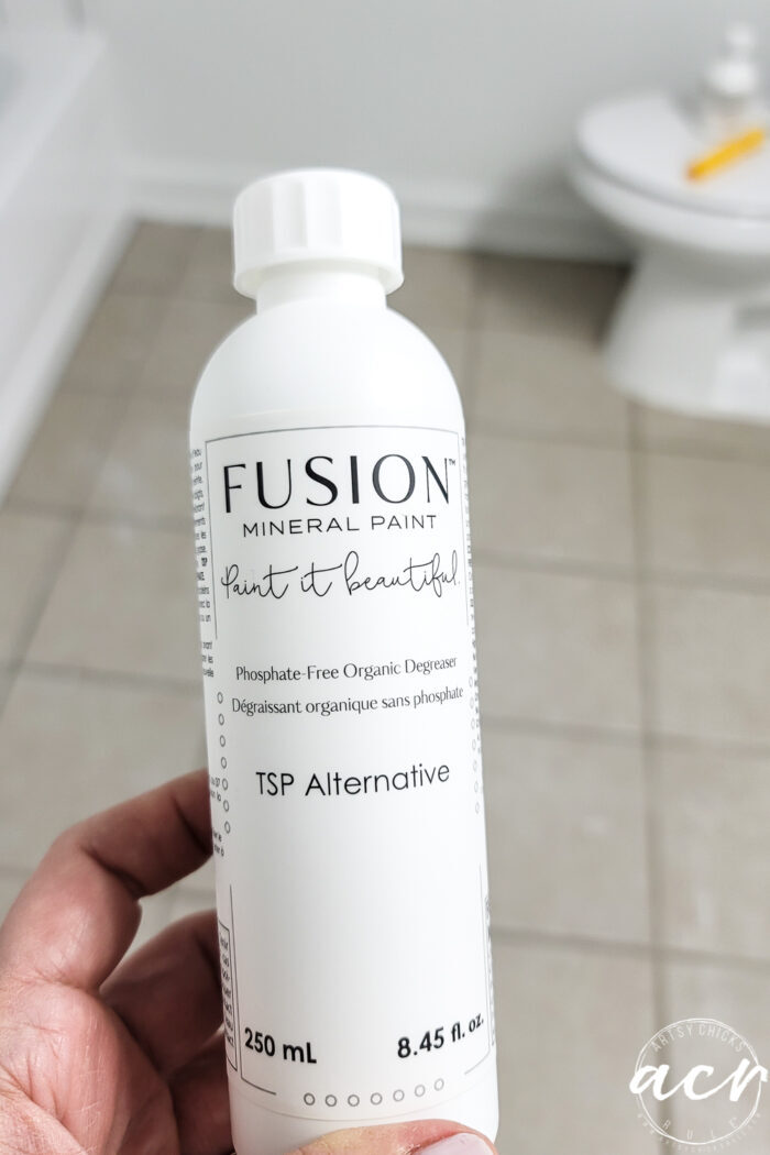 fusion mineral paint tsp alternative bottle