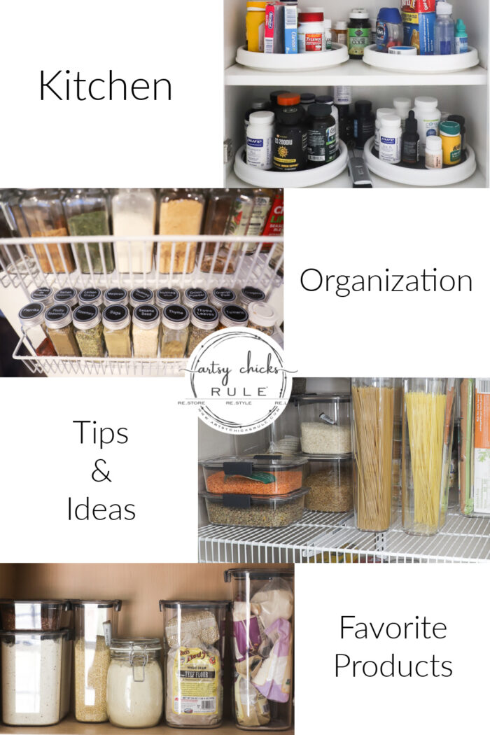 Kitchen Organization Tips (ideas & favorite products!)