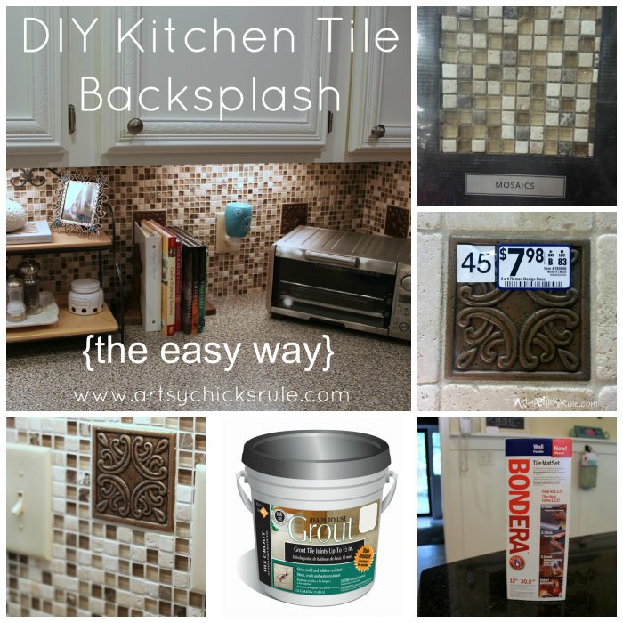 Kitchen Tile Backsplash (Do-It-Yourself)