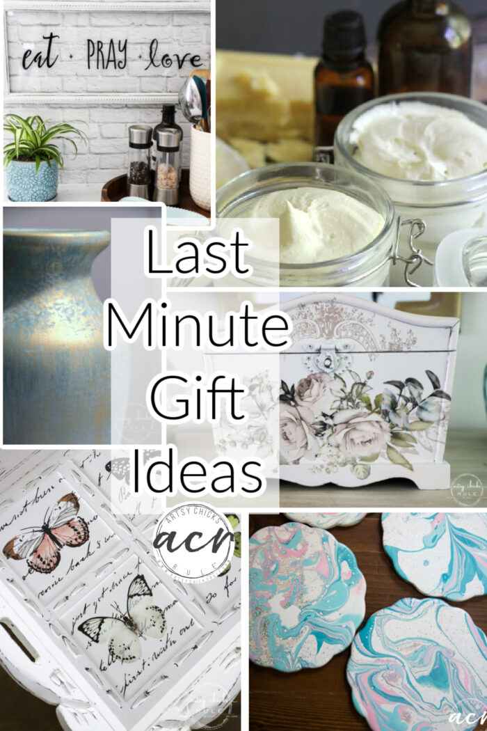 Last Minute Gift Ideas For Christmas (unique, thrifty and DIY)