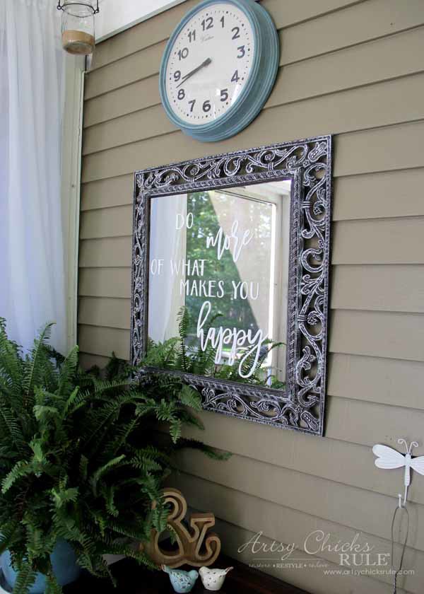 Mirror Word Art - SO EASY WITH SILHOUETTE CAMEO - artsychicksrule.com 