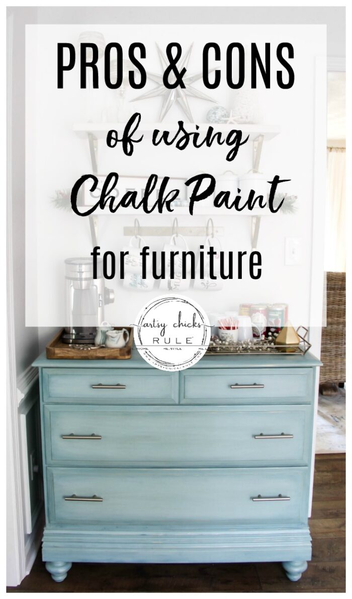 Pros and Cons of Chalk Paint For Furniture (and some of my favorite makeovers!)