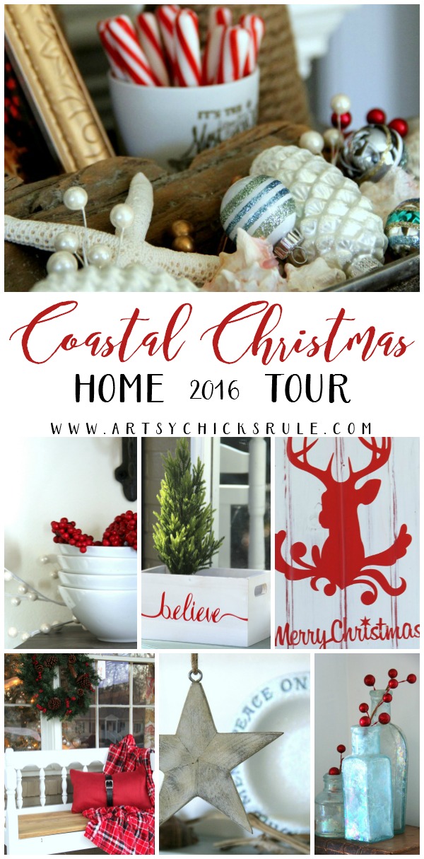 Coastal Christmas Home Tour Part 3