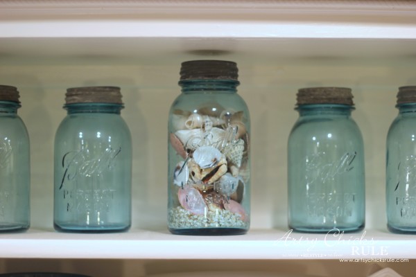 Vintage Collections - Blue Mason Jar Collection - #vintage #collections #bluemasonjars #retro #antique artsychicksrule.com