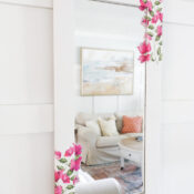 Wood Mirror Makeover