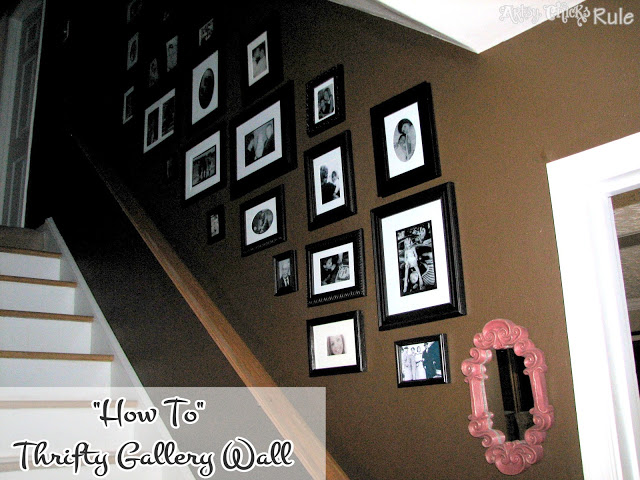 A Gallery Wall…the “Thrifty” Way